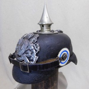 WWI Imperial German Bavaria Pioneer Pickelhaube