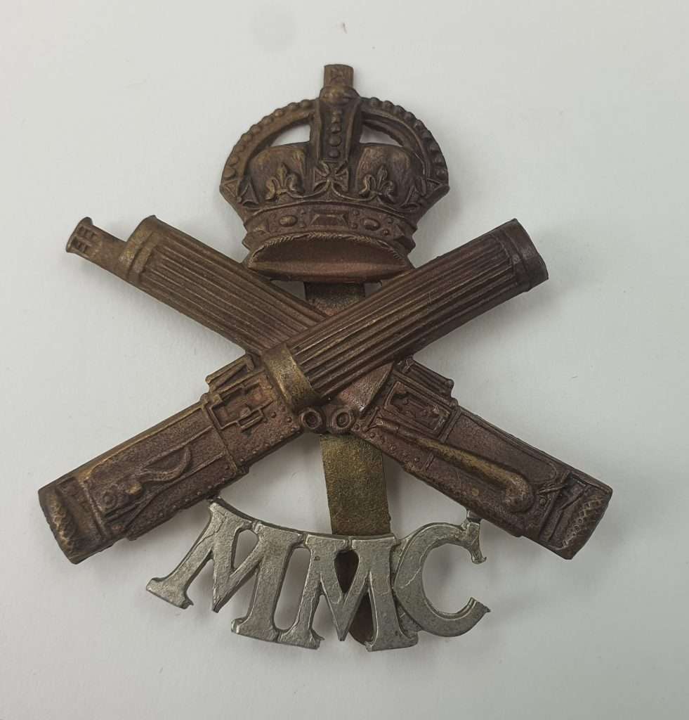 WWI Motor Machine Gun Corps Cap Badge Trade In Military wwi-motor-machine-gun-corps-cap-badge-trade-in-military