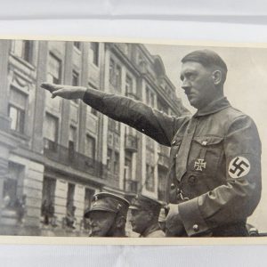 WWII German Hitler Photo Card