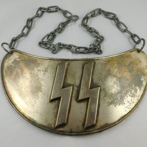 WWII German SS Concentration Camp Gorget