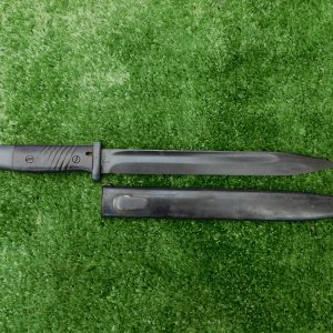 WWII German K98 Bayonet Dated 1939 and Scabbard Dated 1944
