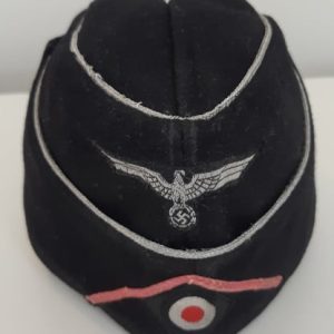WWII German Army Officer's Panzer Side Cap