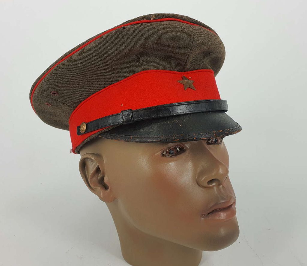 WWII Japanese Army Officer's Visor Cap Trade In Military
