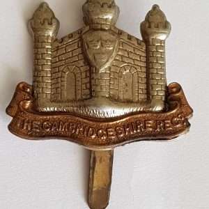 The Cambridgeshire Regiment Cap Badge