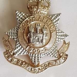 The 23rd London Regiment Staybrite cap badge