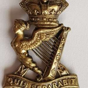 Victorian Royal Irish Rifles Cap/Sweetheart Badge
