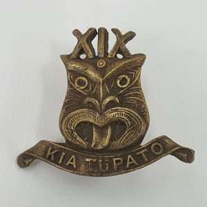WWI New Zealand 19th Reinforcements Collar Badge