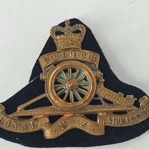 Royal New Zealand Artillery Officers Cap Badge QC