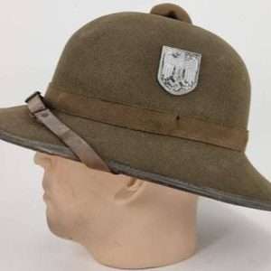 WWII German Tropical Afrika Korps Pith Helmet