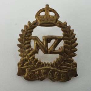 NZ Onward Collar Badge