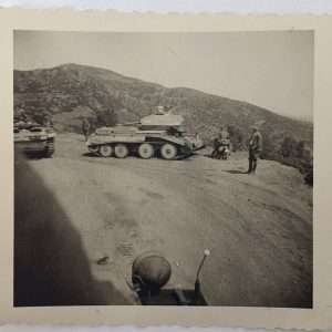 WWII German Photo Captured British Tank A13 Mark II