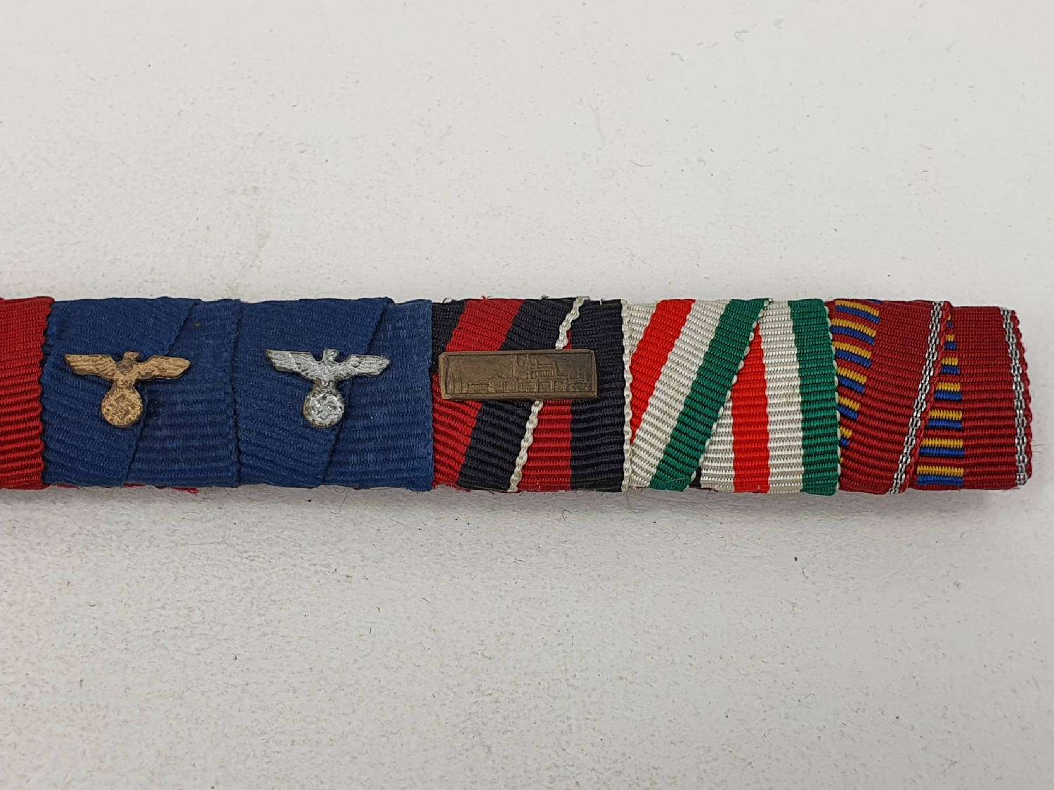 WWII German 8 Medal Ribbon Bar - Trade In Military