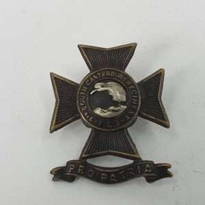 New Zealand 2nd South Canterbury Regiment Cap Badge