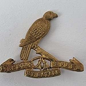 New Zealand 4th Waikato Mounted Rifles Collar Badge