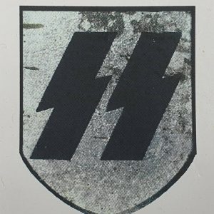 WWII German SS Decal Aged