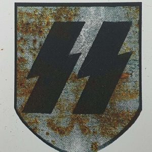 WWII German SS Decal Aged