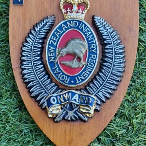 Royal New Zealand Infantry Regiment Plaque 1980's