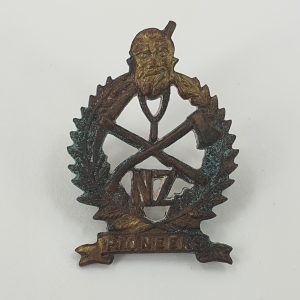WWI New Zealand Maori Pioneer Battalion Collar Badge