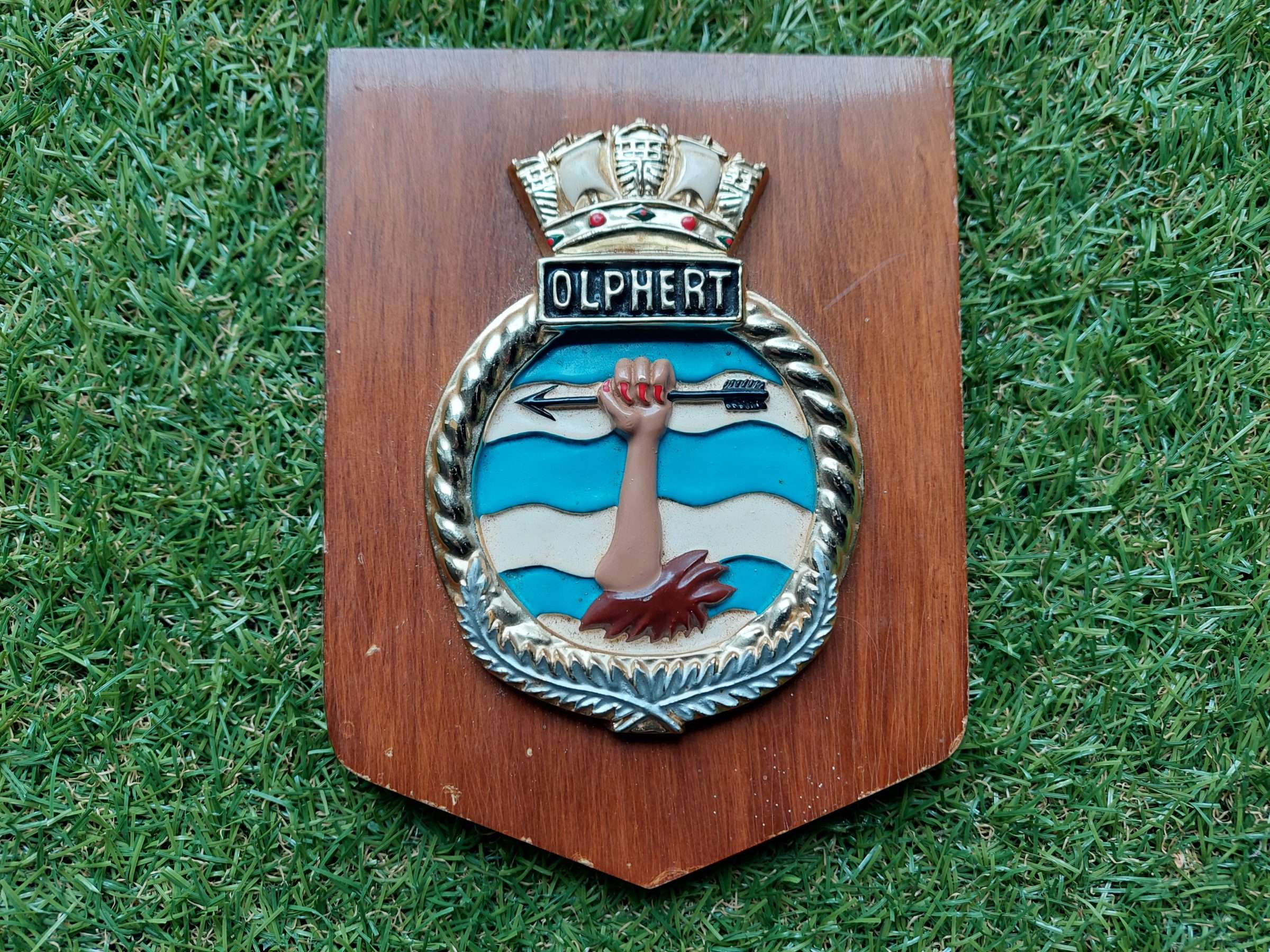 HMNZS Olphert Plaque