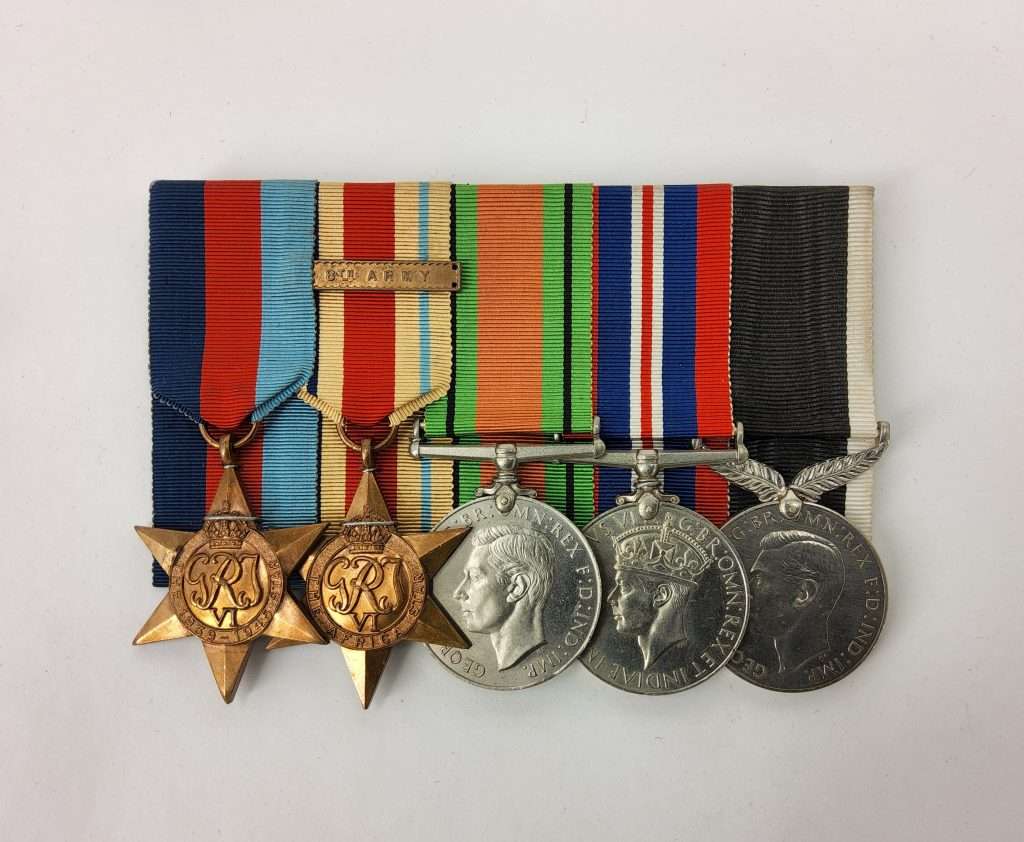 WWII New Zealand Medal Group Africa 8th Army - Trade In Military