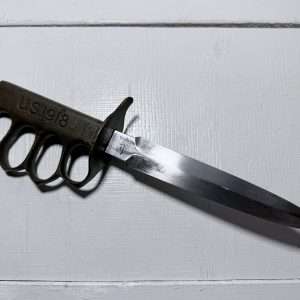 WWI U.S.1918 Brass Trench Knuckle Knife - French Variant A1