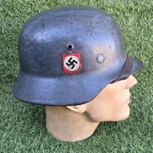 WWII German Police DD M36 Helmet
