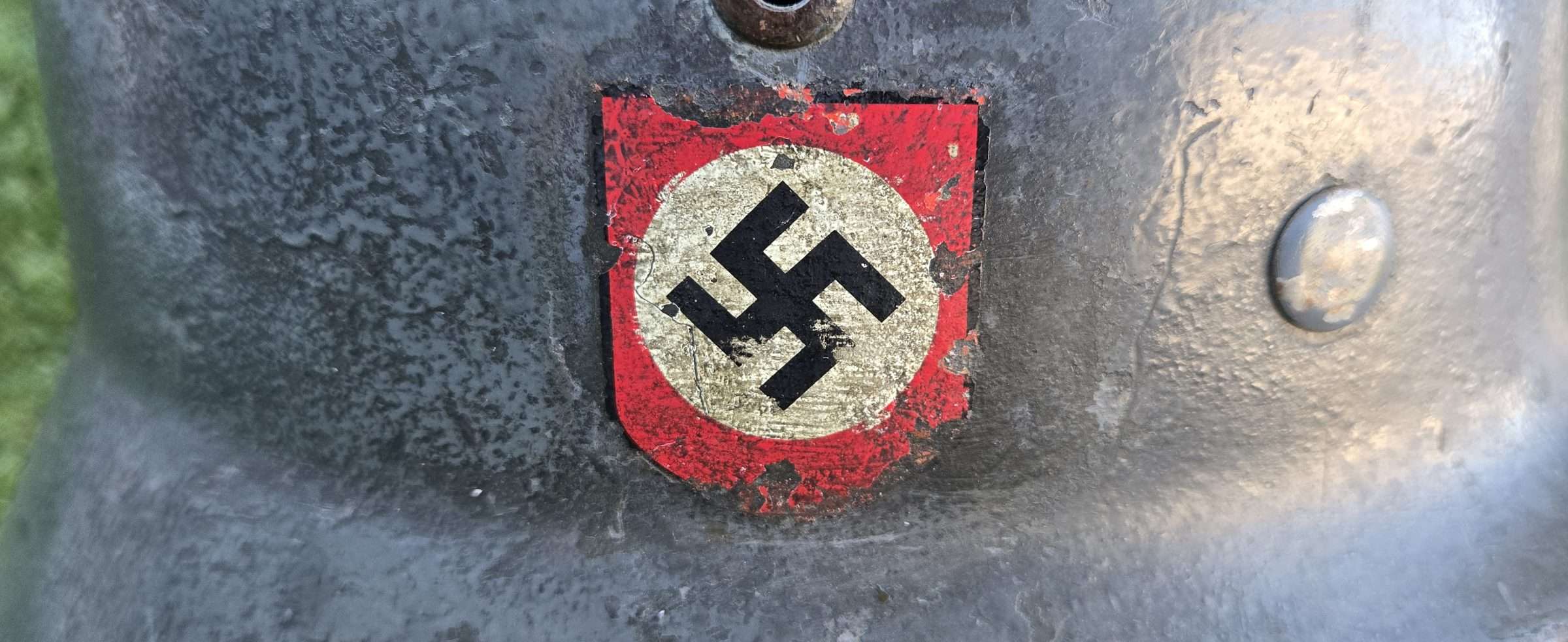 WWII German Police DD M36 Helmet - Image 7
