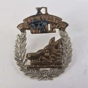 WWI New Zealand 11th North Auckland Mounted Rifles Cap/ Left Collar Badge