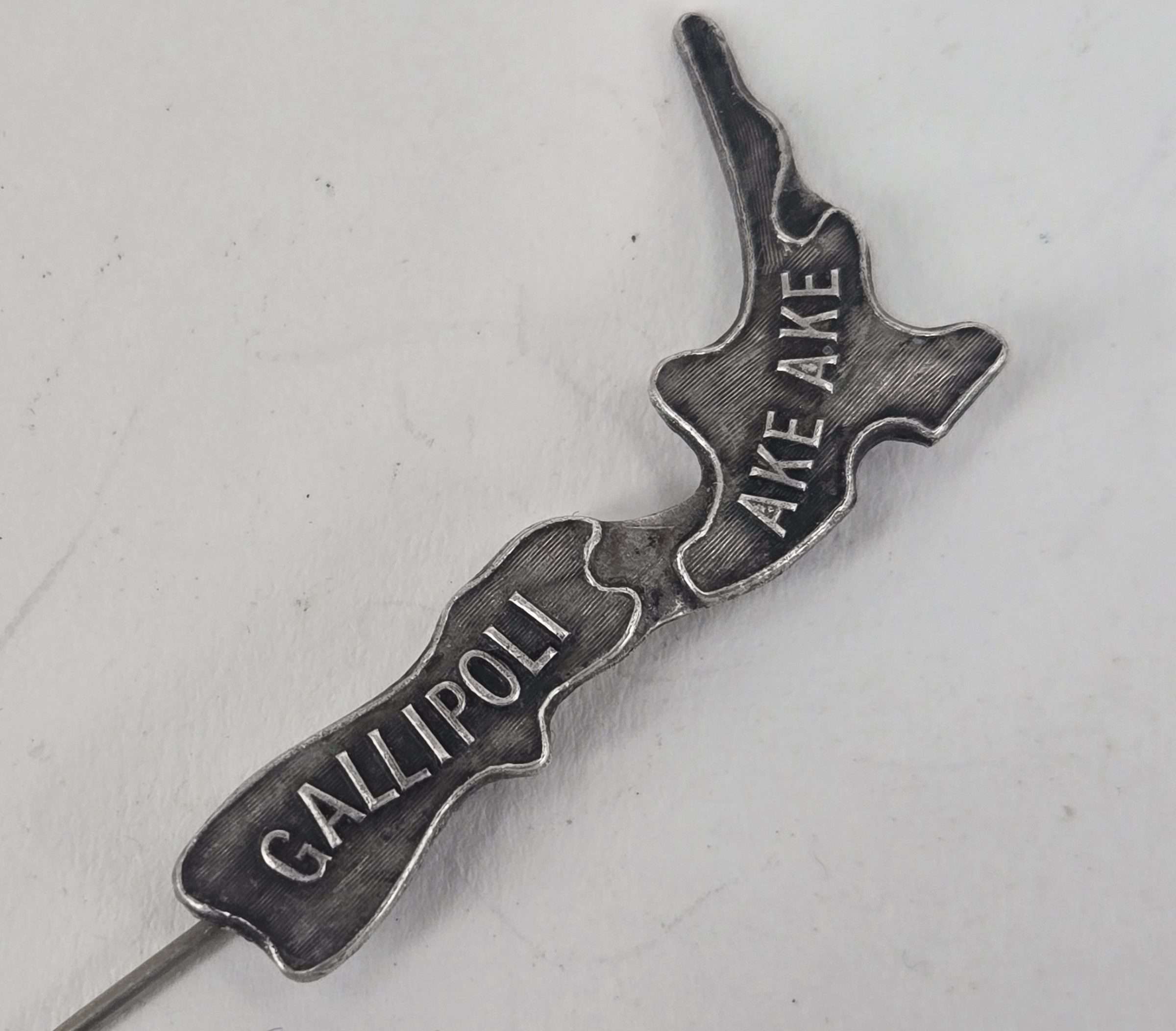 WWI Gallipoli Ake Ake Stick-Pin
