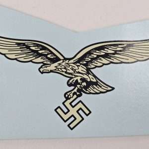WWII German Luftwaffe Helmet Decal