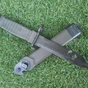 Steyr Aug Bayonet and Scabbard