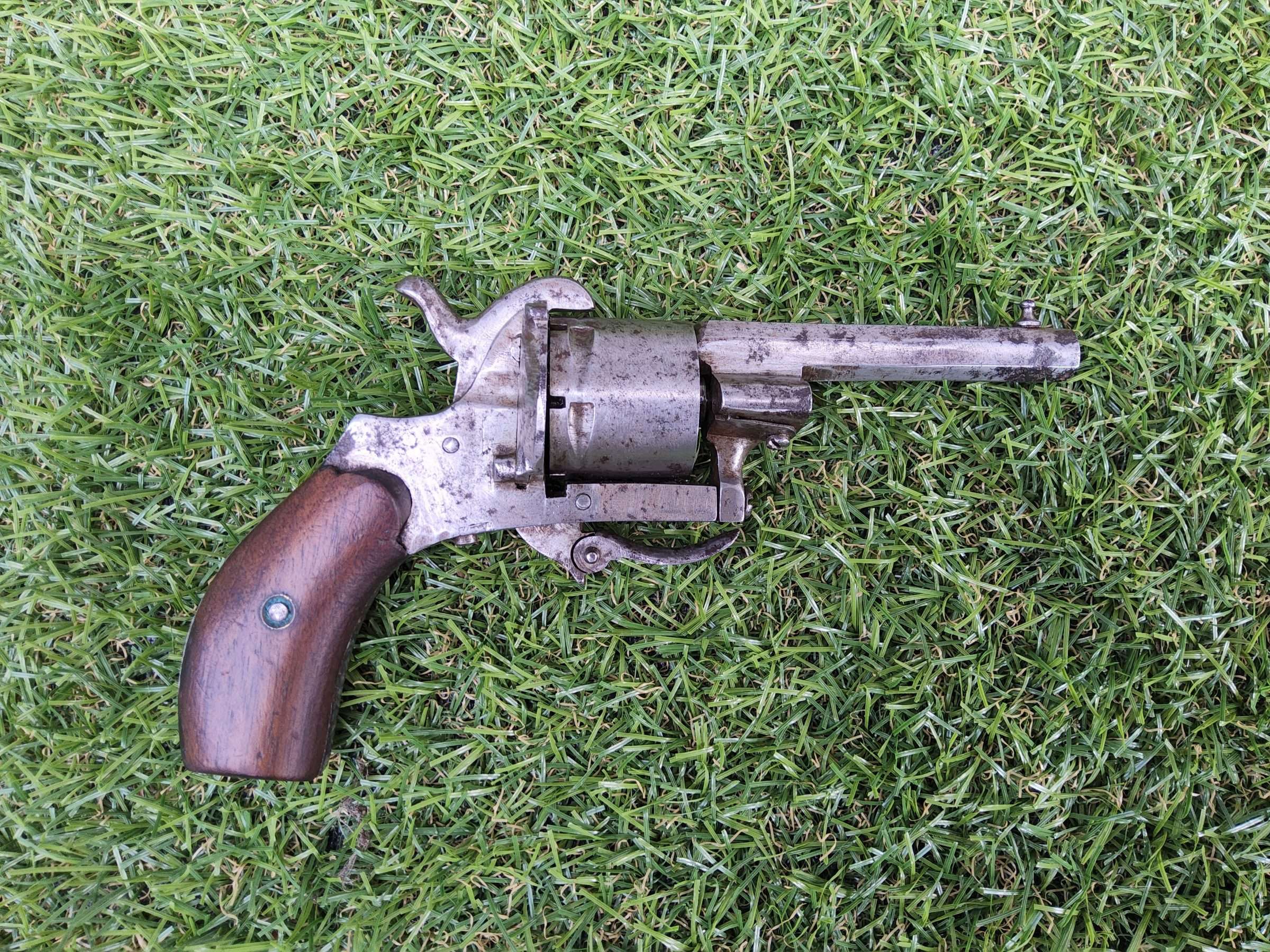 Victorian Belgium Pinfire Revolver - Image 3