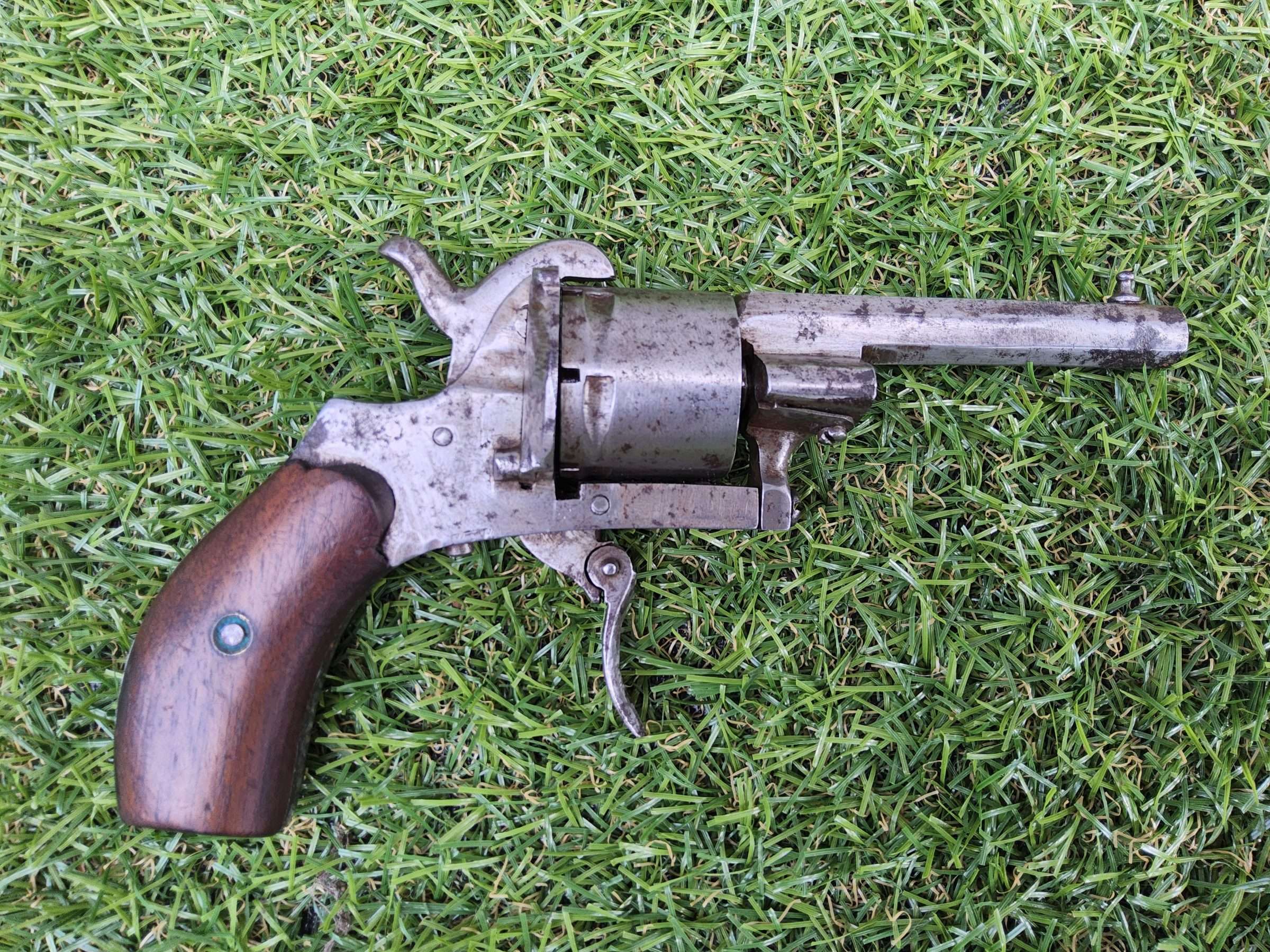Victorian Belgium Pinfire Revolver
