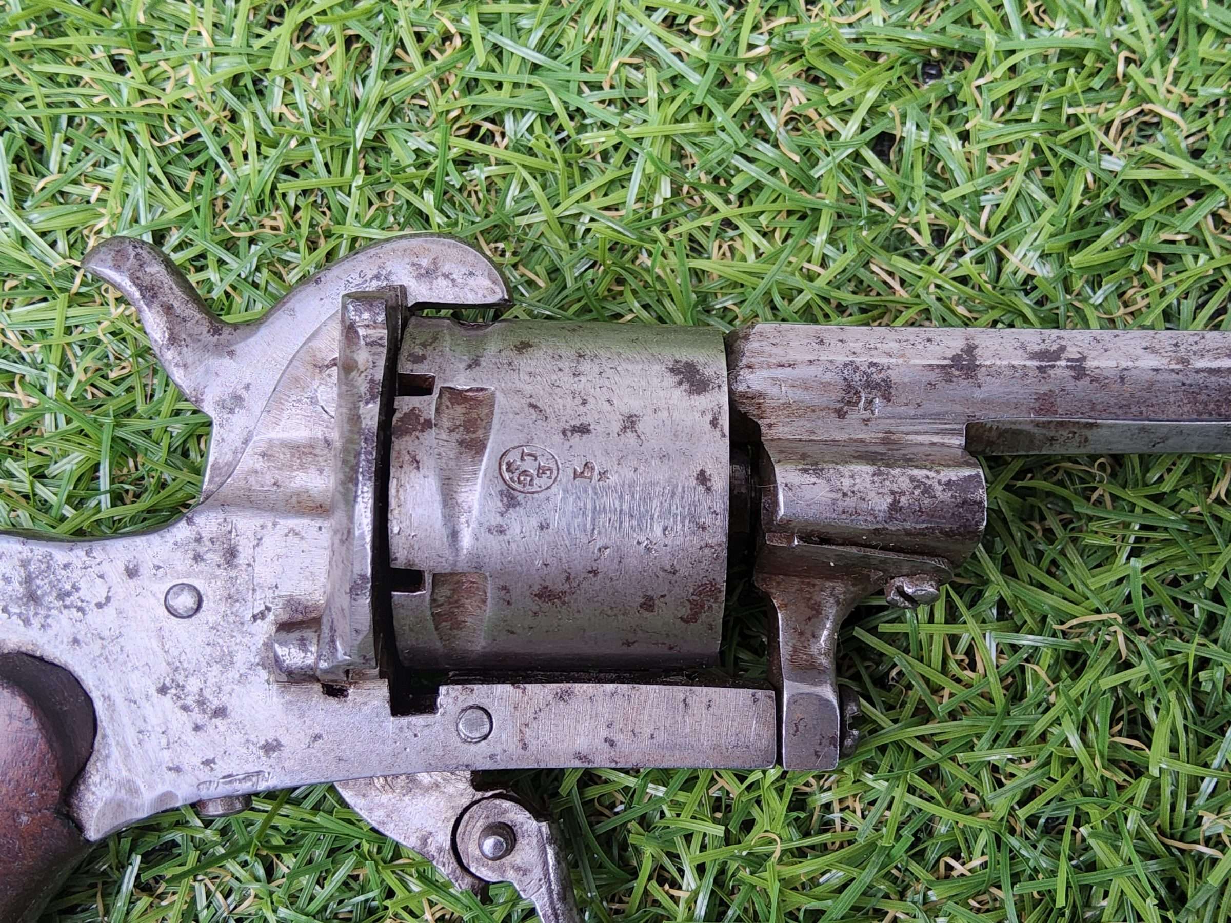 Victorian Belgium Pinfire Revolver - Image 5
