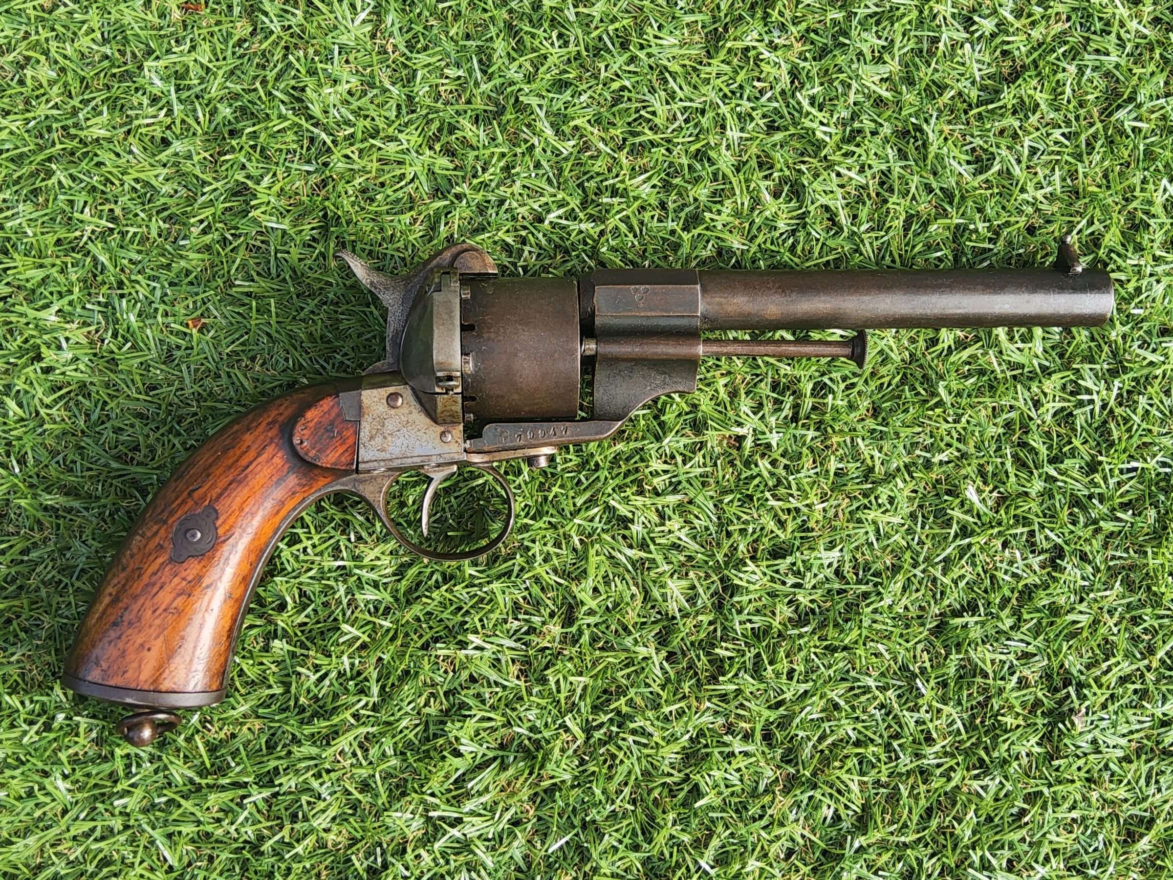 Victorian Belgium Pinfire Revolver