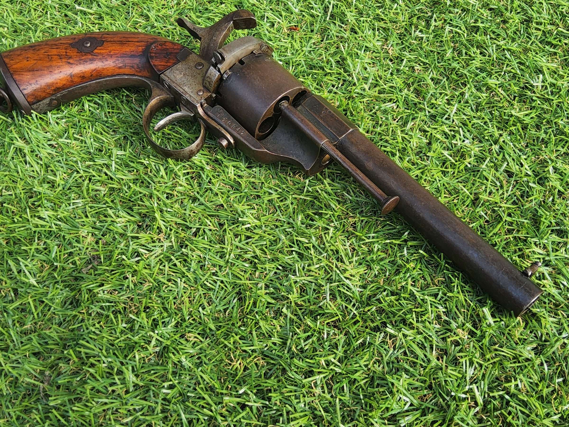 Victorian Belgium Pinfire Revolver - Image 8