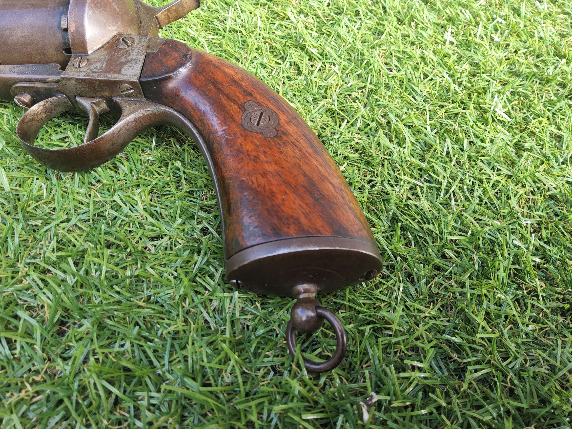 Victorian Belgium Pinfire Revolver - Image 10
