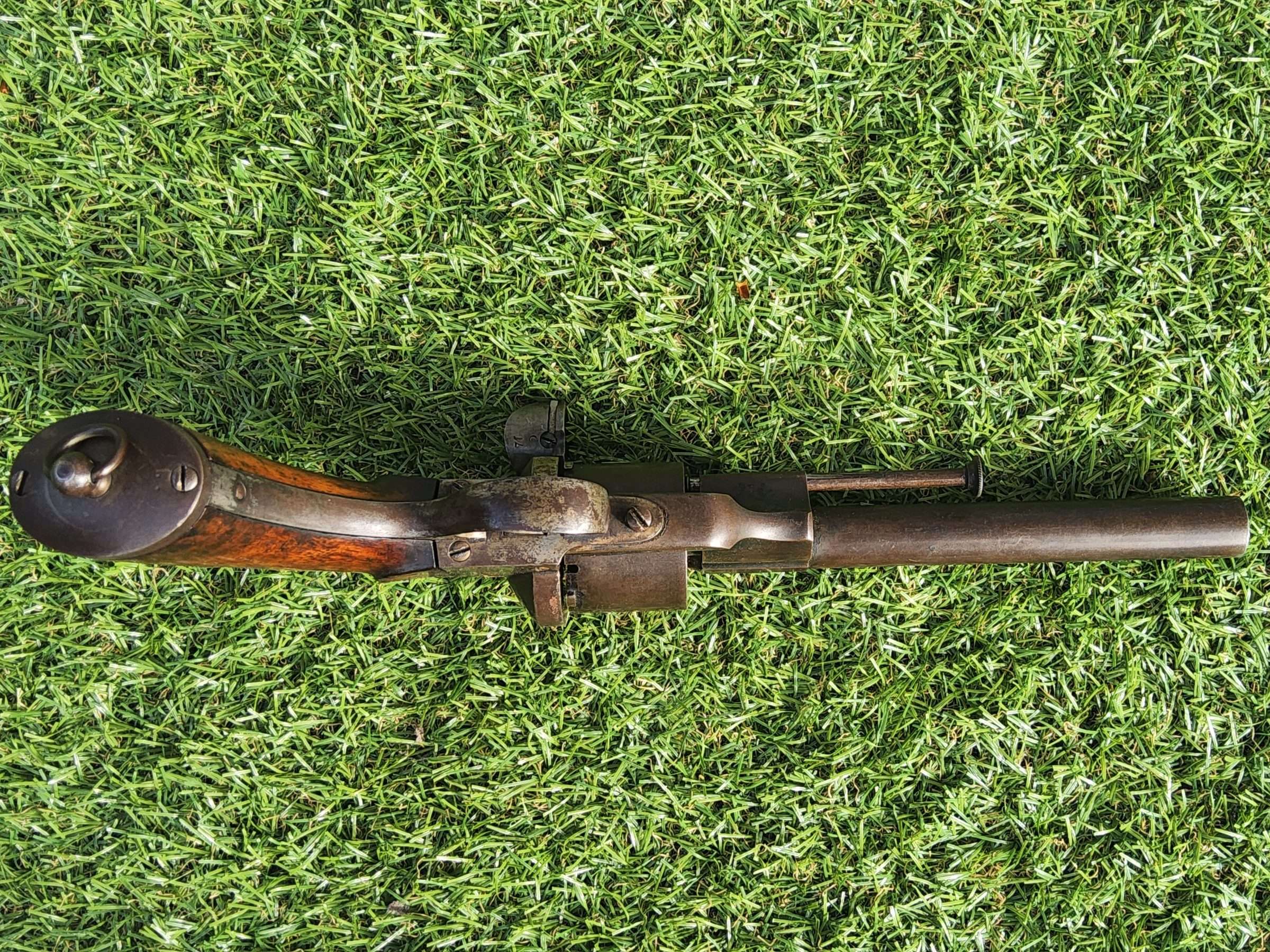 Victorian Belgium Pinfire Revolver - Image 12