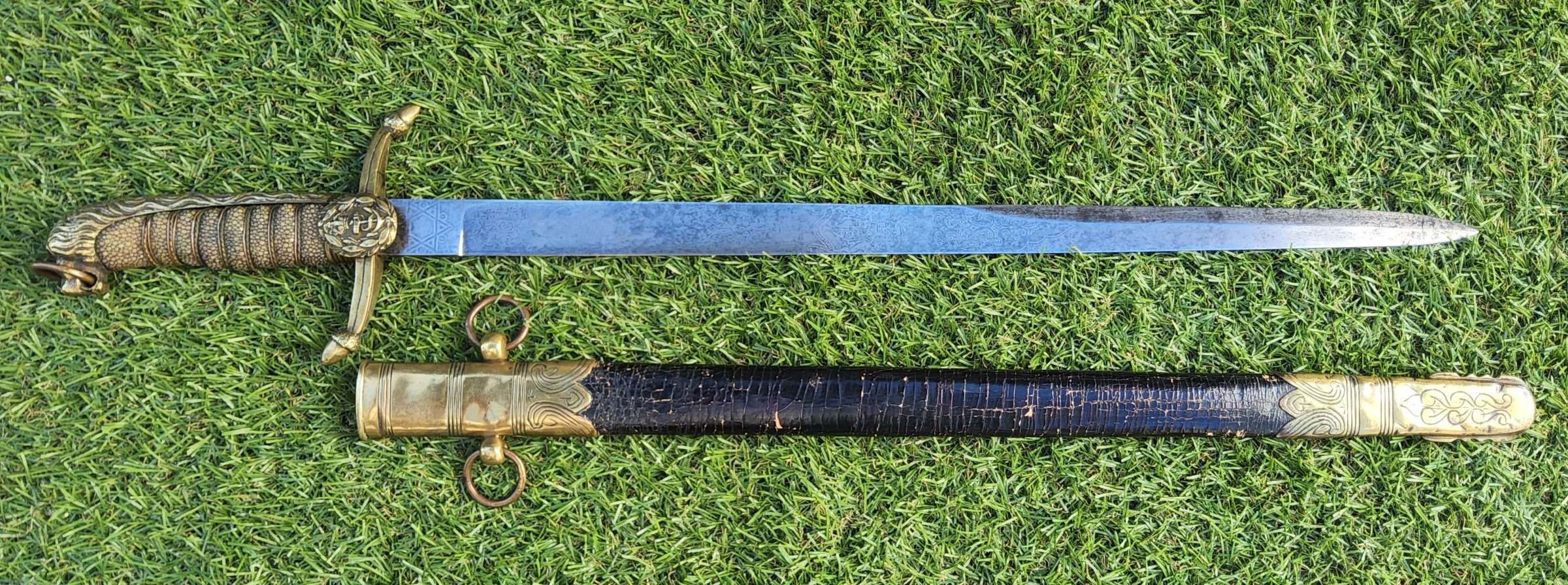 WWI British Naval Dirk - Image 20