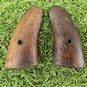 Smith and Wesson Victory Revolver Wooden Grips Pair