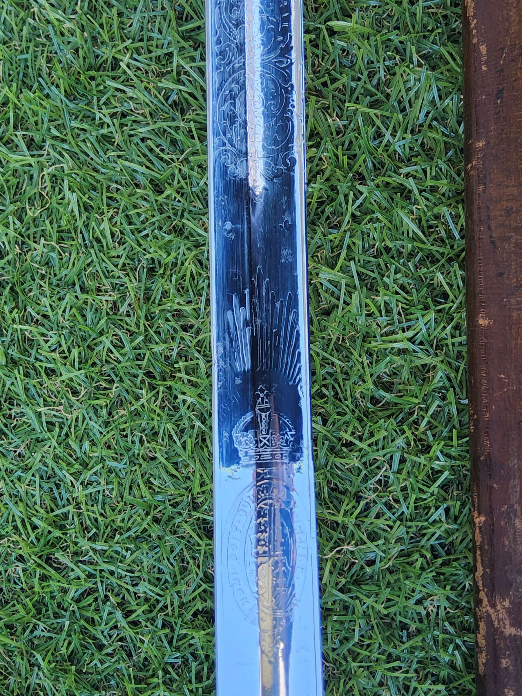 1821 Pattern New Zealand Artillery Officers Sword & Scabbard - Image 17