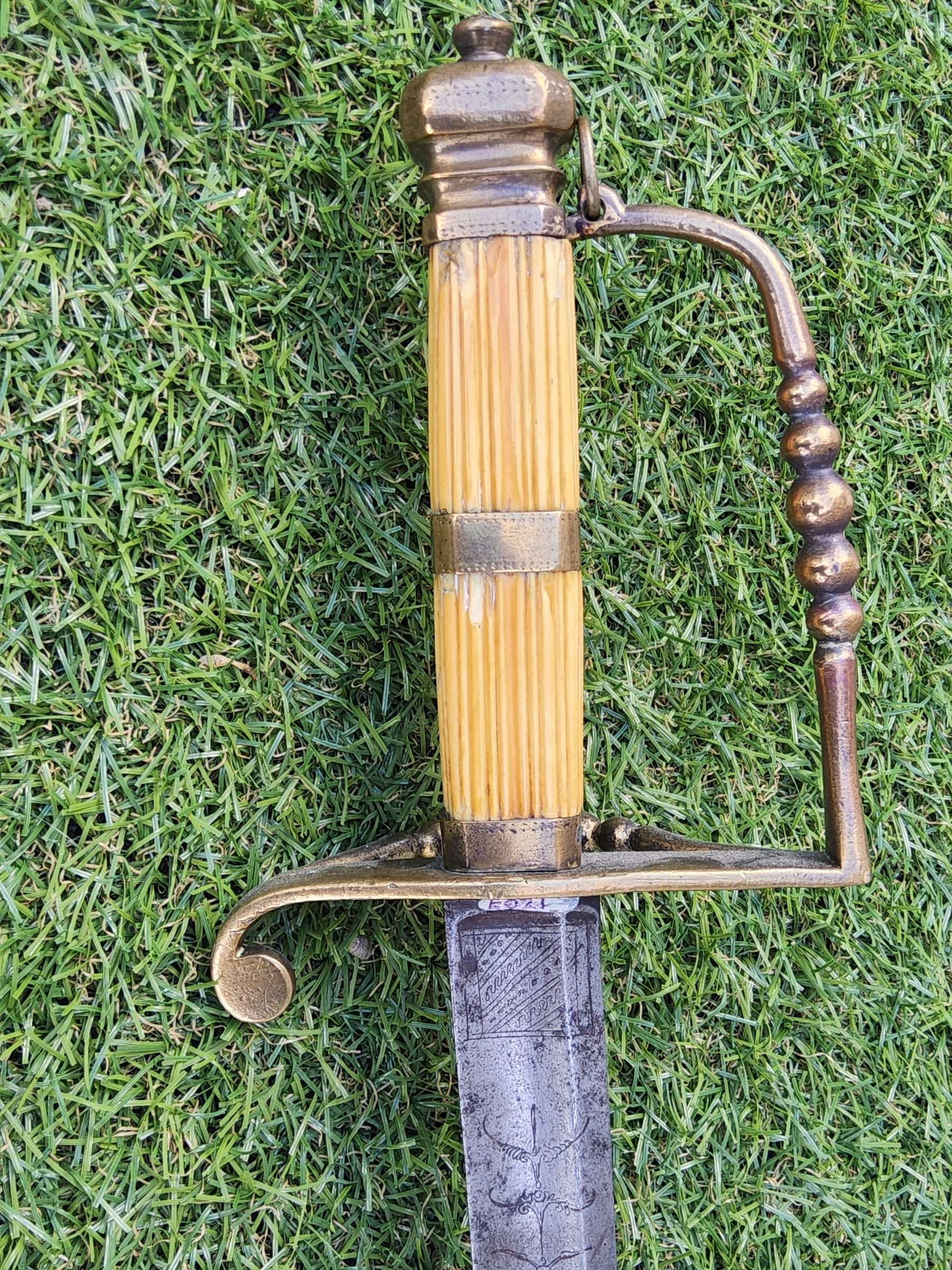 Georgian British Naval Officers Sword - Image 17