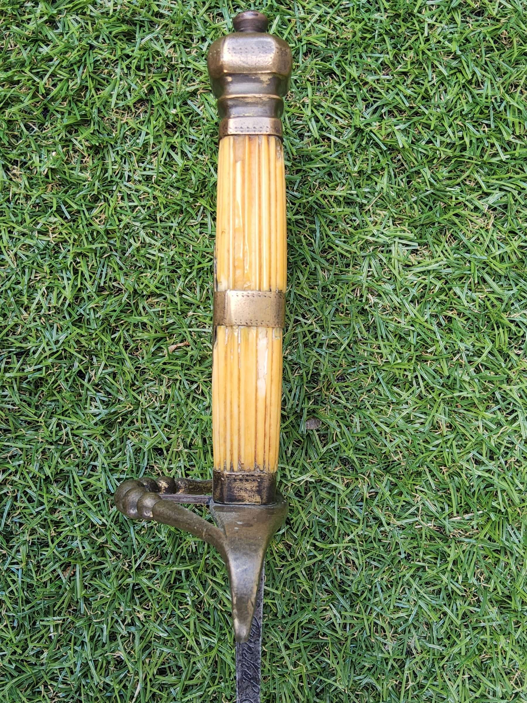 Georgian British Naval Officers Sword - Image 22