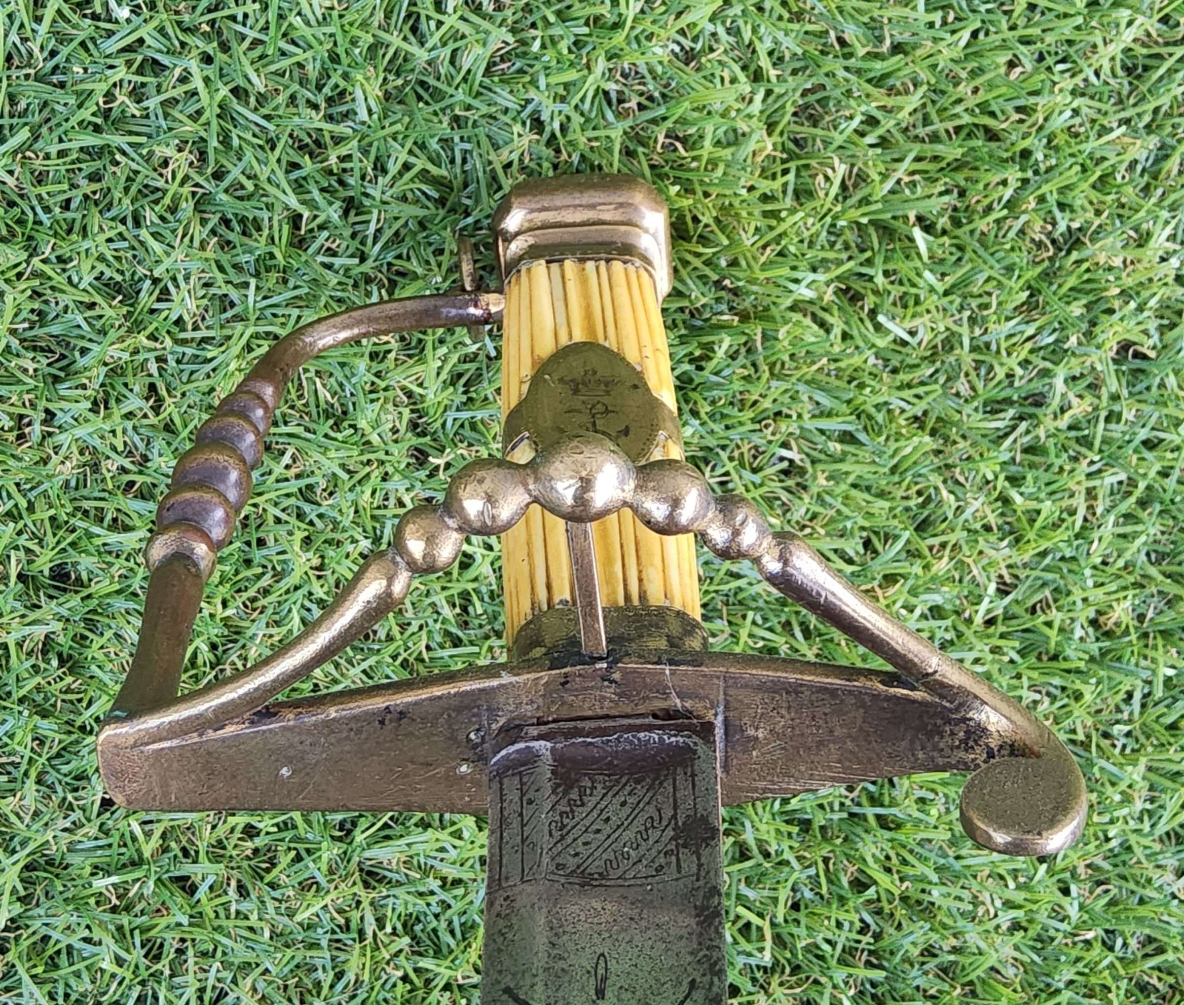 Georgian British Naval Officers Sword - Image 4