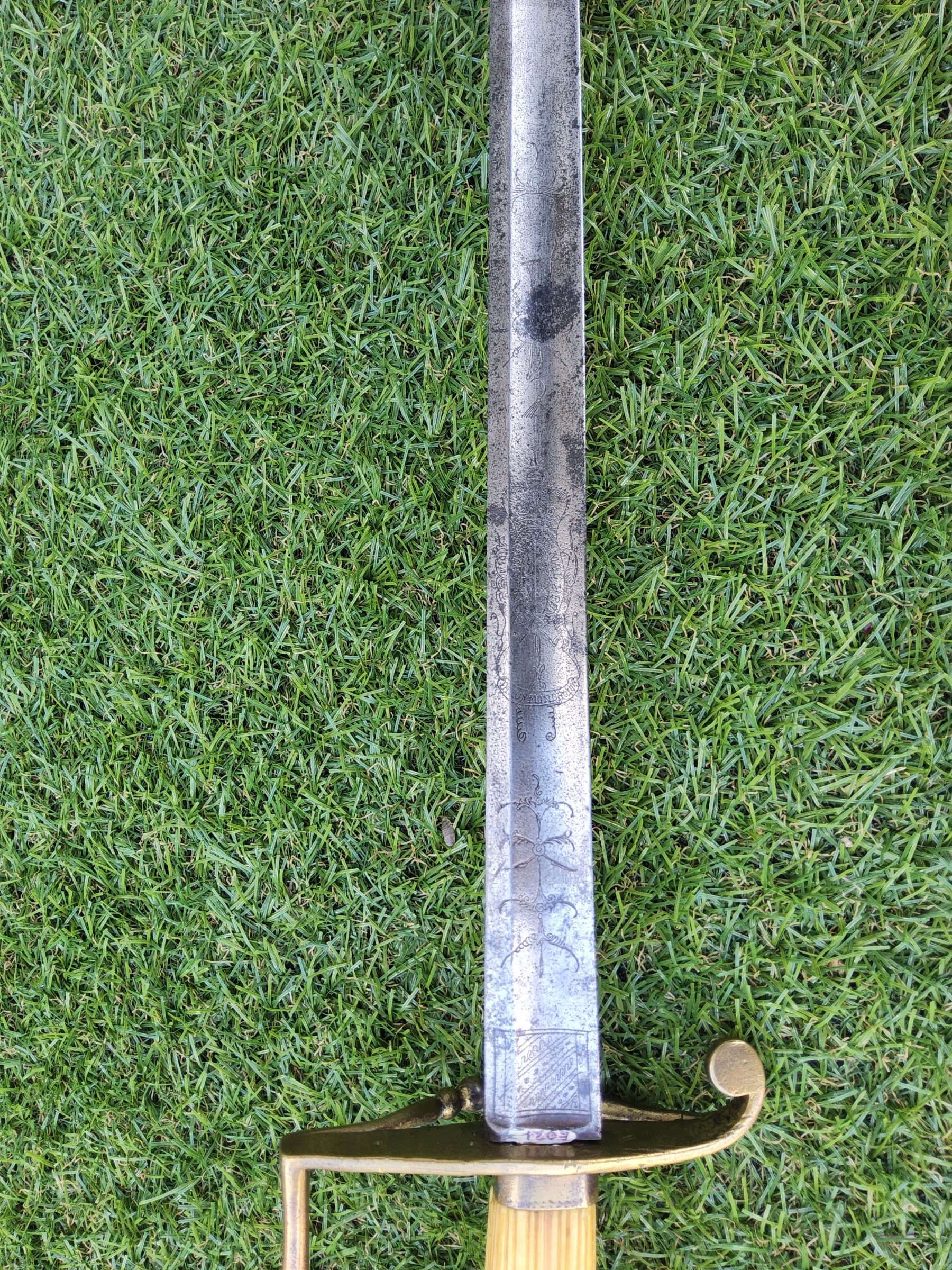 Georgian British Naval Officers Sword - Image 11