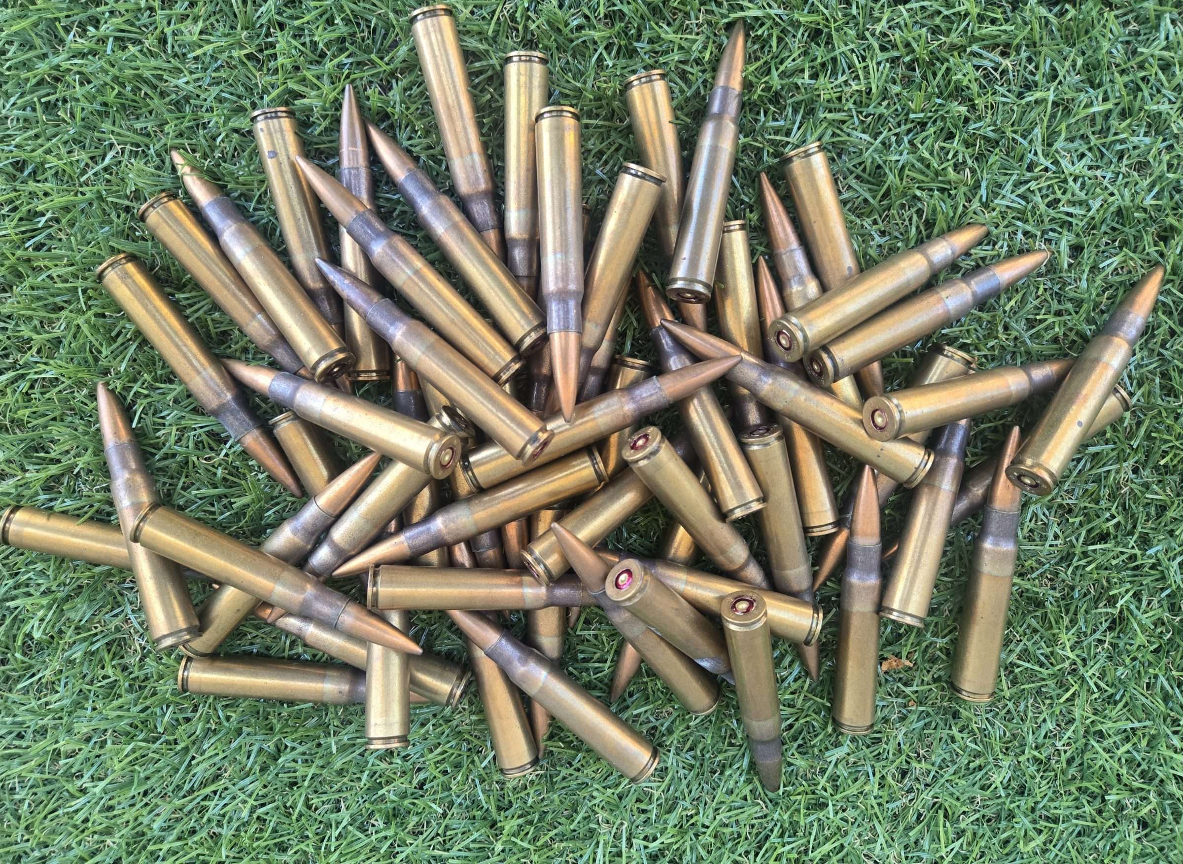 8 x 57 Yugoslavian Military Ammunition as used in German K98 Rifles Inert