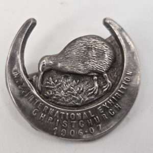 NZ International Exhibition Christchurch 1906-07 Badge