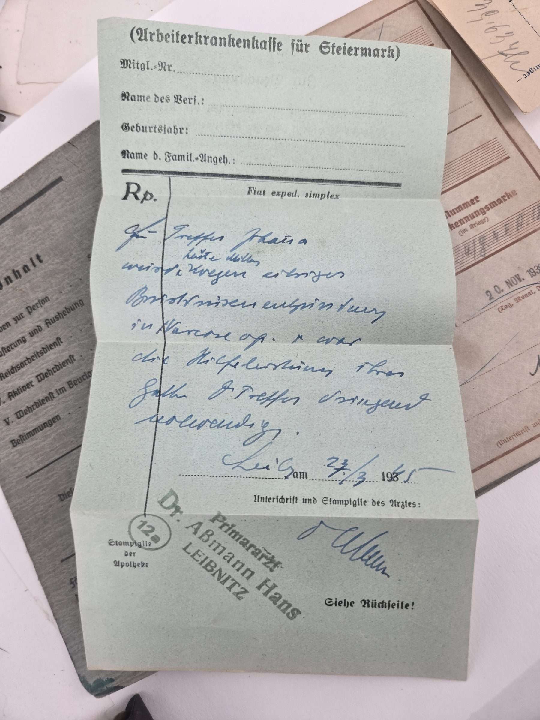 WWII German Wehrpass - Image 16