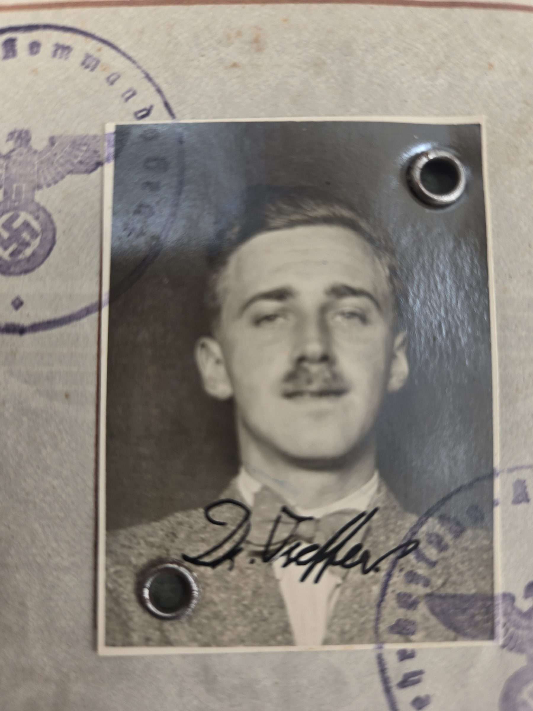 WWII German Wehrpass - Image 5