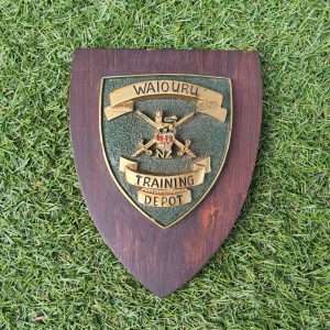 New Zealand Army Waiouru Training Depot Plaque